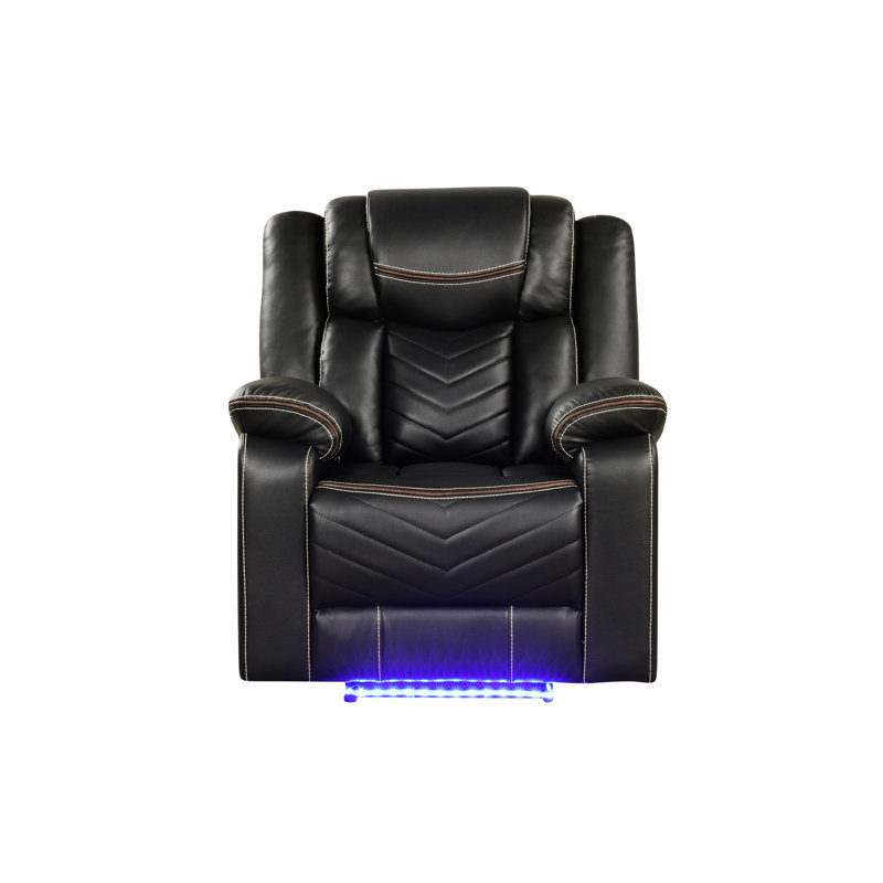 Fauteuil inclinable 3 pièces gris