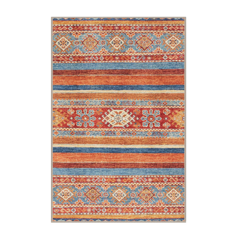 Abstract Indoor Rug, Rectangle 6' x 9'