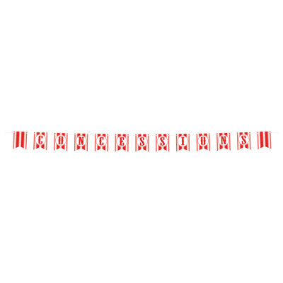 Concessions Streamer - 6" x 7' - Pack of 12