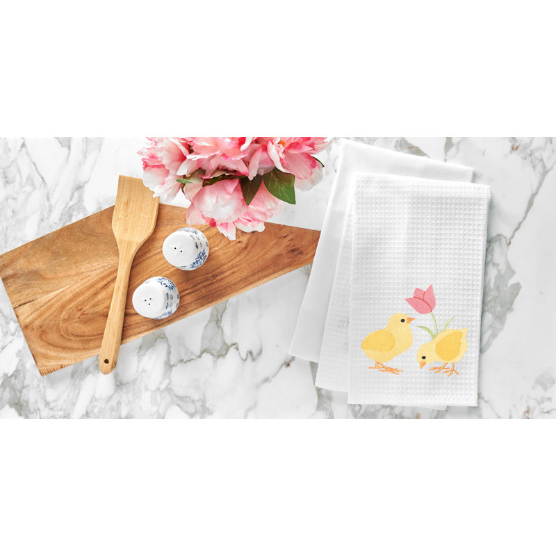 Serviette Chicks & Tulip