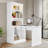 83.4"Tall Bookshelf &Writting Desk