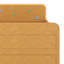 Structure de lit double en bois avec tête de lit à DEL, 4 tiroirs de rangement et échelle, conception peu encombrante pour la chambre à coucher-1372372899