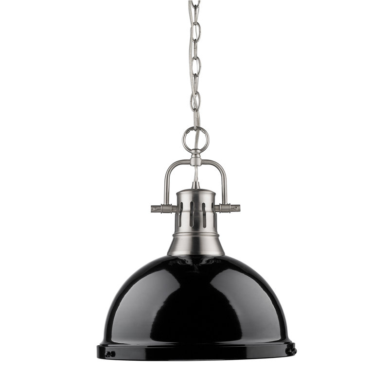 Alethia 1 - Light Pendant, Black, Matte Black