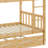 Bunk Bed With Trundle, Featuring Ladder And Safety Guardrails-597630361
