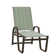 Holna Outdoor Rust-Resistant Metal Chaise Lounge
