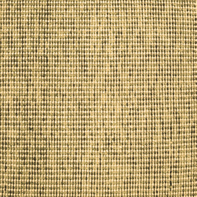 Tapis brun uni en laine et polyester tissé à la machine Dila