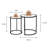 Glass Top Nesting Tables-88560552