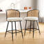 Tabouret de bar et de comptoir rembourré Cane-400685740-382988428-382988431