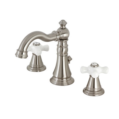Robinet de salle de bain à large entraxe avec drain American Fauceture Classic