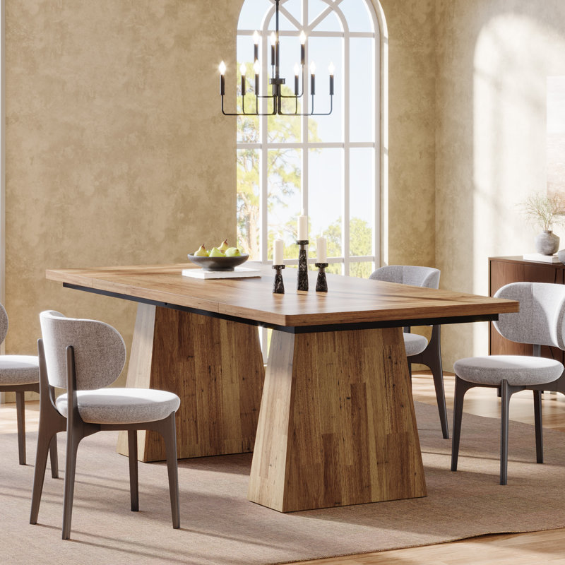 Table repas, Marron clair