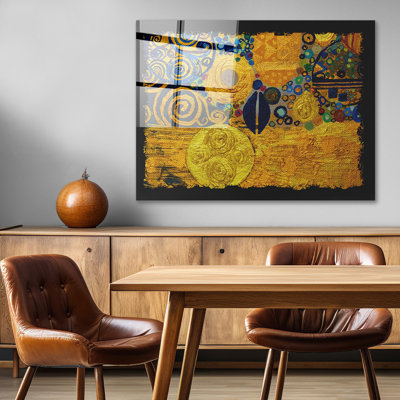 Superbe peinture sur toile décorative de 17,7 po x 27,6 po | 100% toile avec cadre 100% bois (épaisseur: 1,1 pouce) | Parfait pour la décoration intérieure, le salon et les espaces de bureau, les couleurs vives et le design élégant