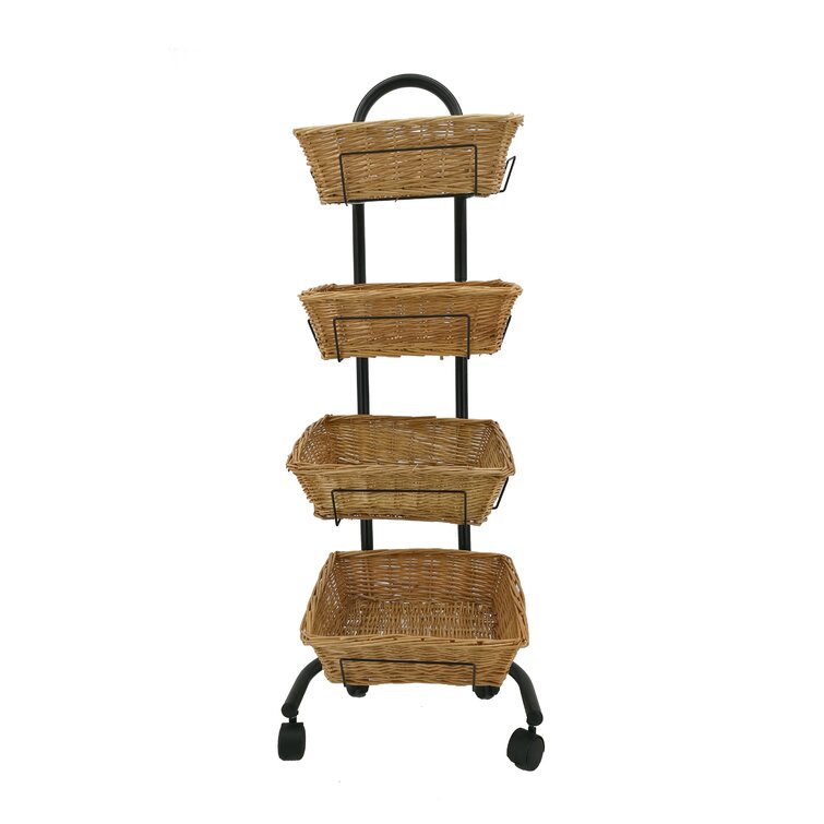 Adjustable storage cart (with 4 baskets)