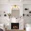 Dimmable Bathroom Wall Light with White Glass Shades-907329102-907329100-907329097
