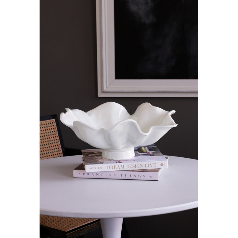 Grand piédestal Vida Bloom Aries (blanc)