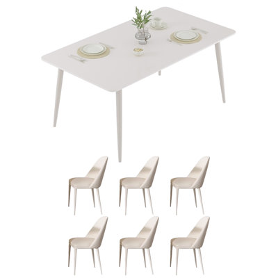 Table de salle à manger rectangulaire