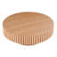 Table basse ronde en bois 35,43 po-1868342330