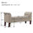 Upholstered Storage Bench with Armed-472340581