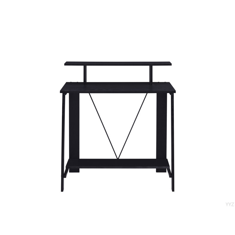 Bureau d'écriture à finition noire