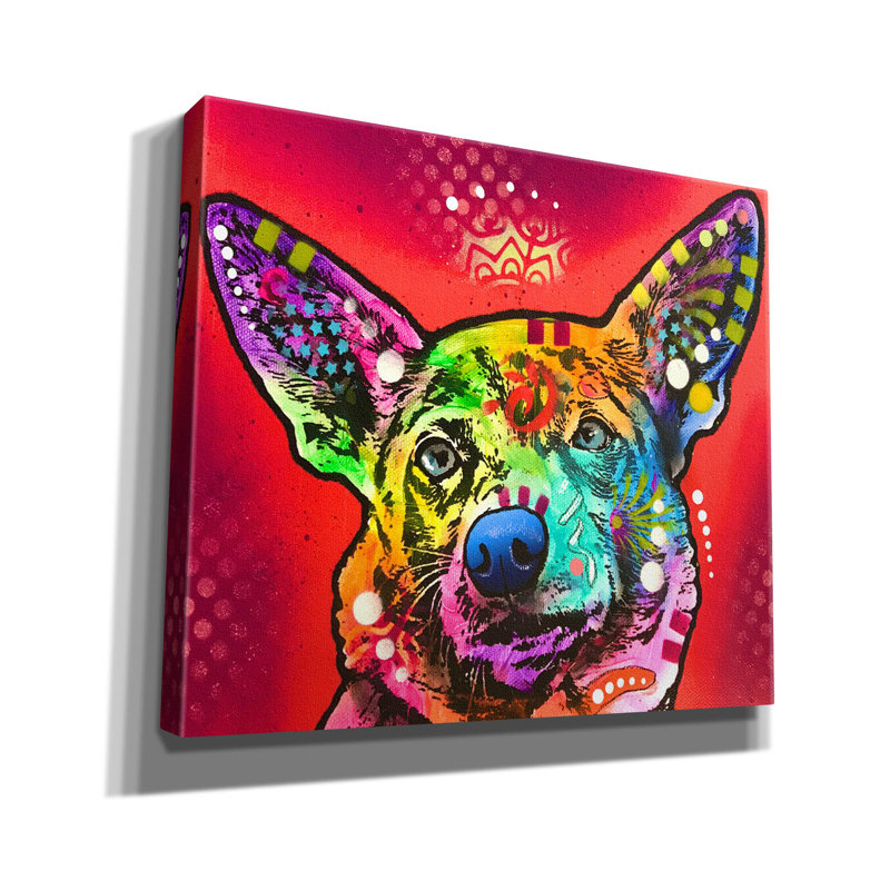 «Doggo Ears Red» par Dean Russo