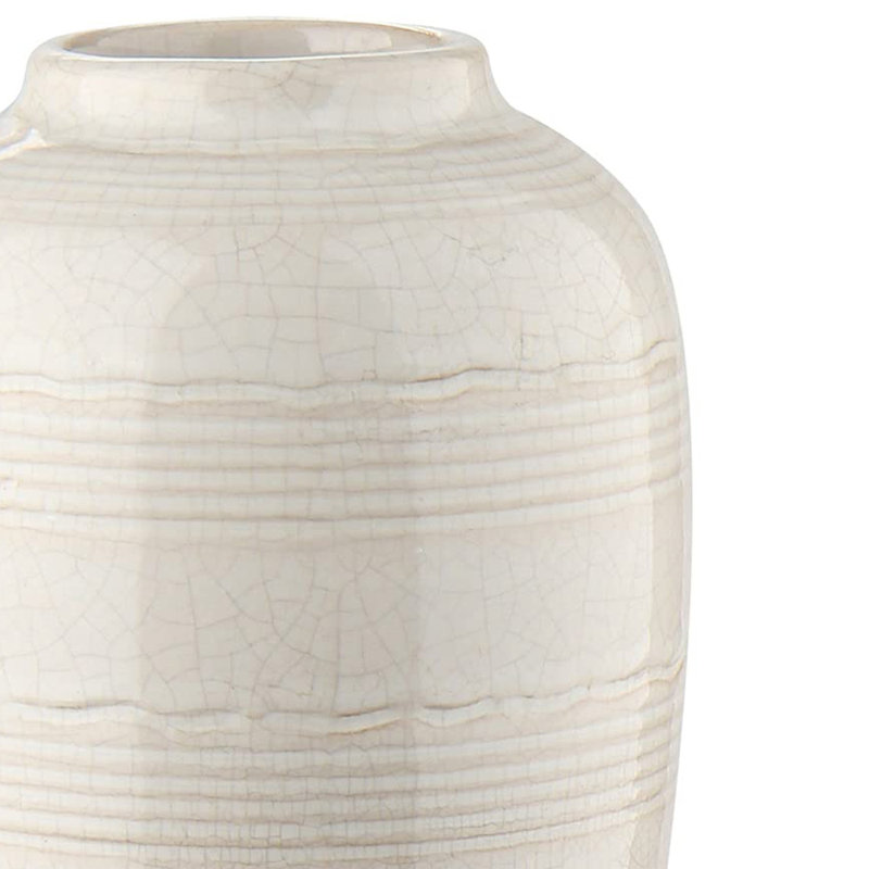 Vases décoratifs en céramique, Blanc