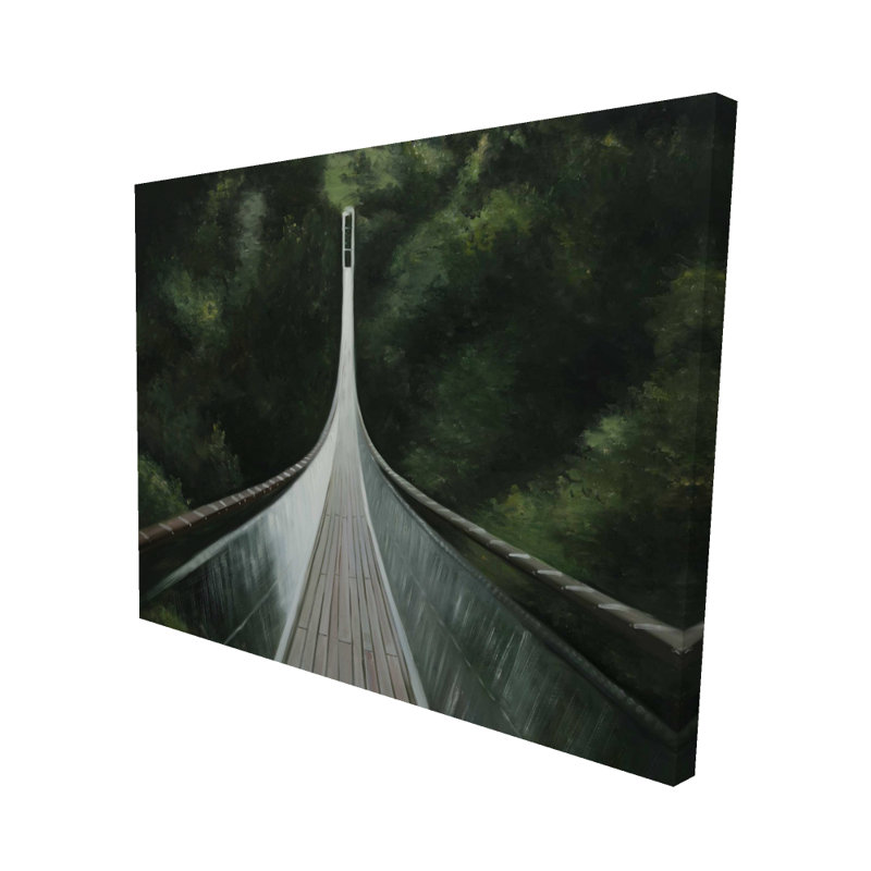 Pont Steep - Toile de paysage de bureau pour la décoration intérieure