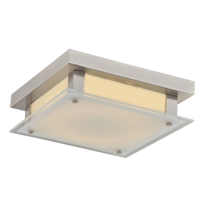 Cermack St. LED Flush Mount, Brushed Nickel