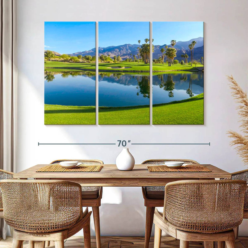 Parcours de golf Sireci, Californie, H 42 po x l 65 po