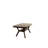 Transitional Shelved Dining Table - -colored Rectangular Home With Shelf For Space
