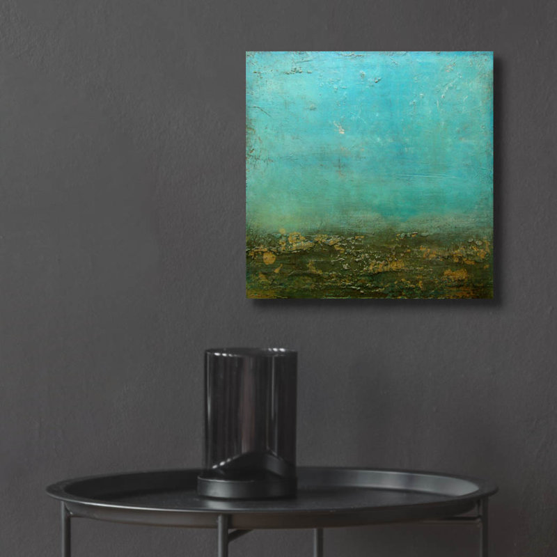 «Ocean Floor» par LovIsArt, H 12 po x l 12 po x P 0,13 po
