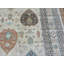 Tapis zone en laine 11 pi 11 po x 11 pi 11 po one-of-kind-noué la ivoire main Viehbacher