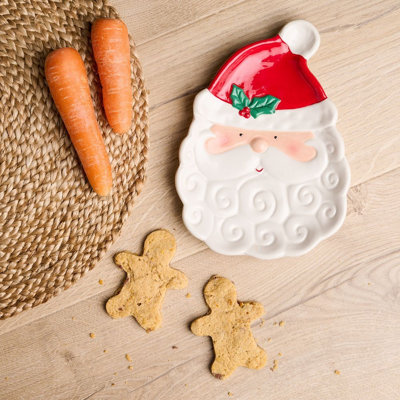 Santa Head Side Plate