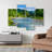" Landscape With Mountains Trees And A River In Front " 4 - Pieces