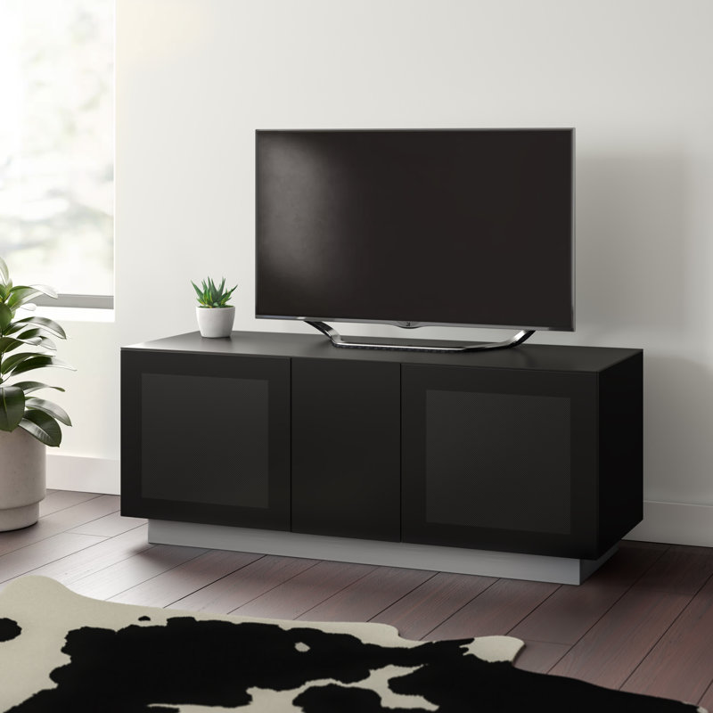 Rovel Unfinished TV Stand for TVs up to 55", Black