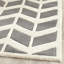 Chevron Wool Hand Woven Area Rug-11394033