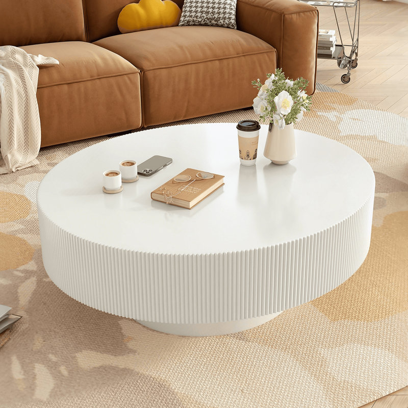 Table basse élégante Elegant Easy, Blanc