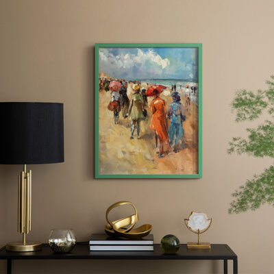 Reproduction encadrée WOMEN Series DCXV - bois massif