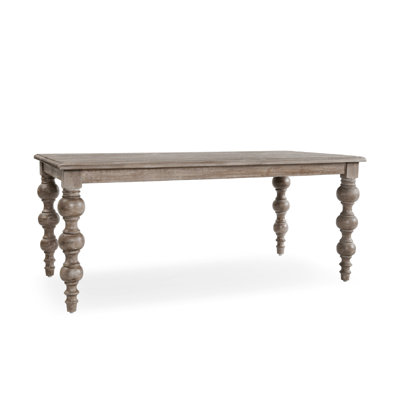 Table de salle à manger en bois massif Werner