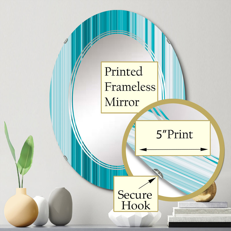 Miroir de salle de bain sans cadre, 30 po x 20 po