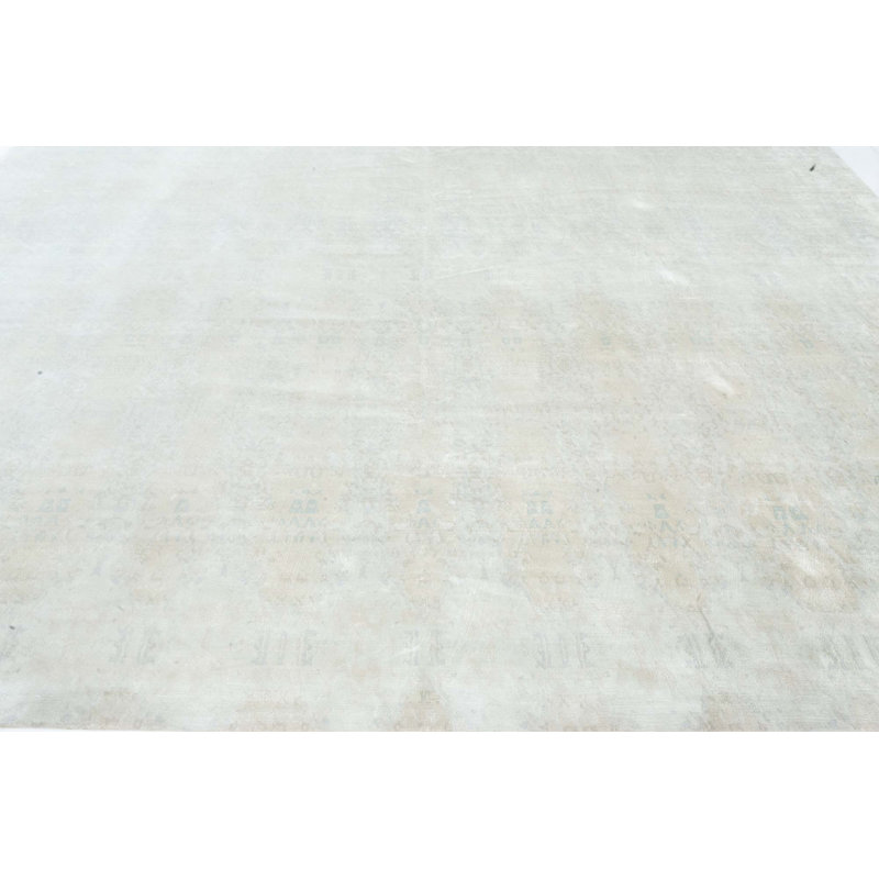 Modern One-of-a-Kind Runner 3' X 21' Hand Knotted Area Rug
