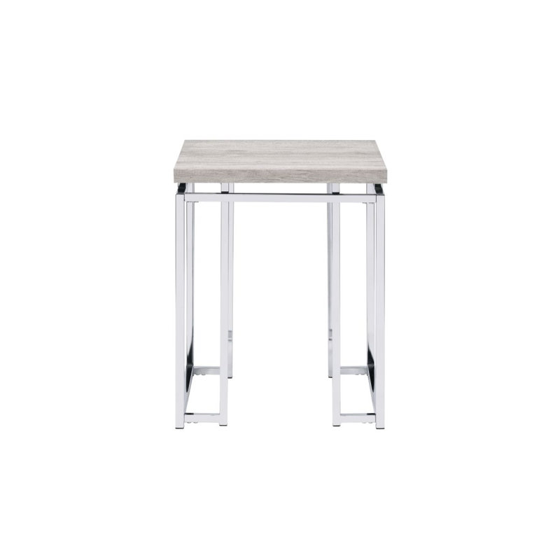 Stainless Steel End Table