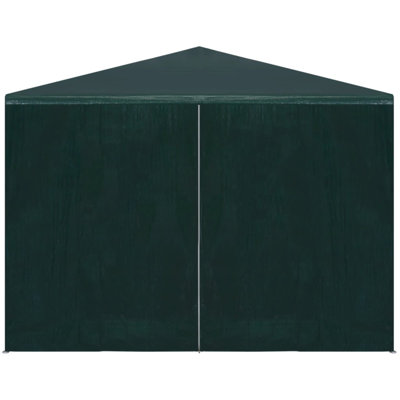 vidaXL Party Tent Blue Polyethylene roof and side panels