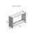 Nerys 48" Solid Wood 2-Tier Console Table