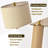 25.59 Inch Boho Brass Gold Jute Wrapped Table Lamp