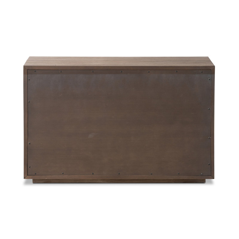 Leo 3 - Drawer Nightstand, Rustic Gray