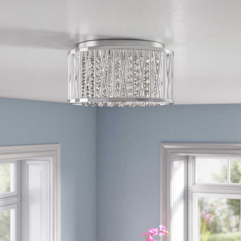 Plafonnier encastré 4 lumières 13,5 po Richelle