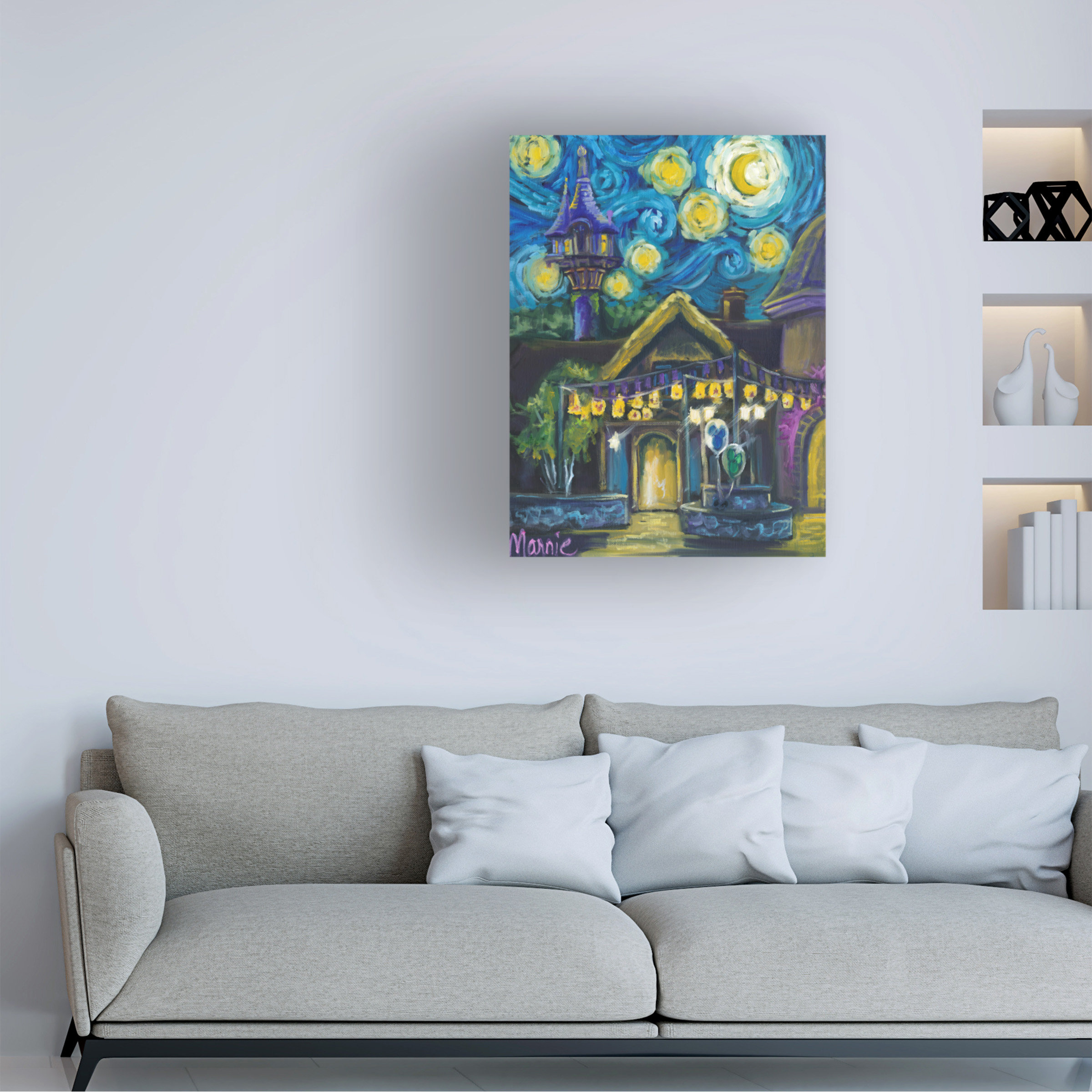 Ebern Designs Marnie Bourque Starry Rest Canvas Art - Wayfair Canada