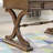 Retro Simple Nut-brown Solid Wood Writing Desk