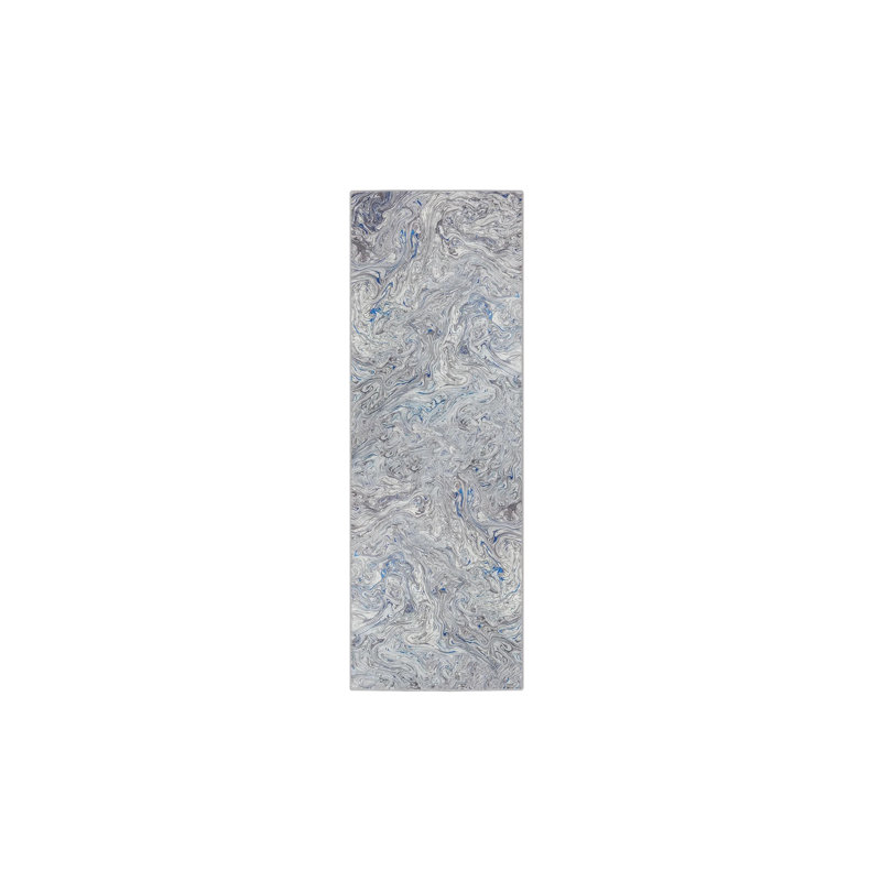 Abstract Indoor Rug, Runner 2'9" x 8'