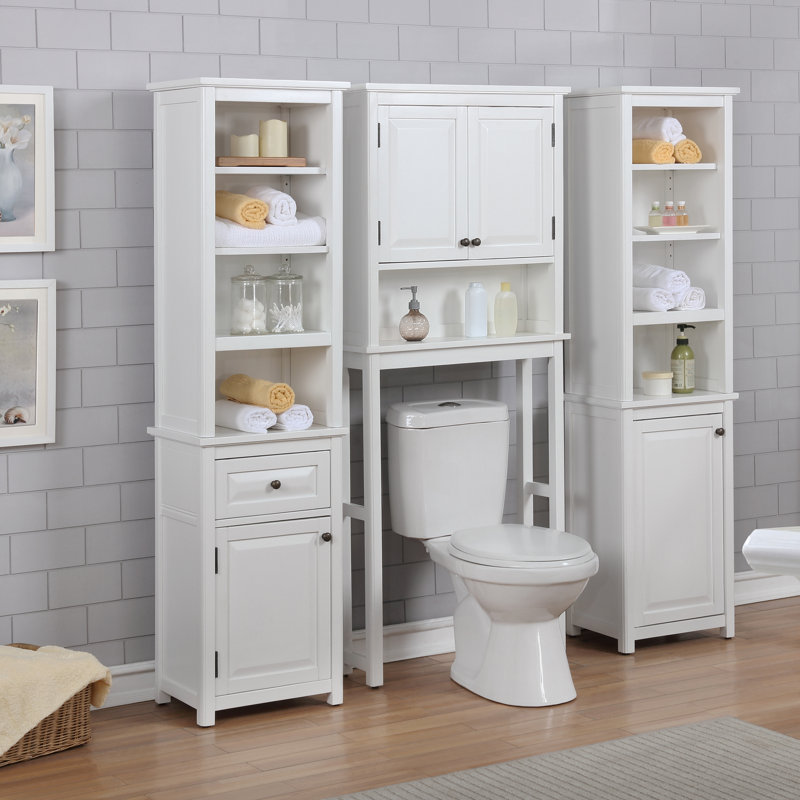 Carruthers 68.58cm x 167.64cm Over the Toilet Cabinet