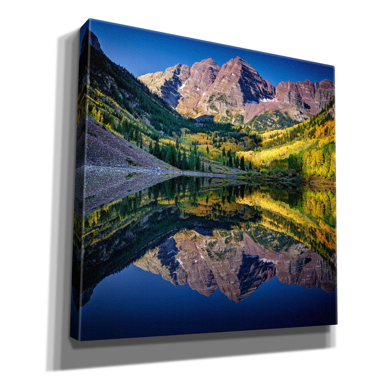 «Maroon Bells» par Rick Berk, art mural sur toile